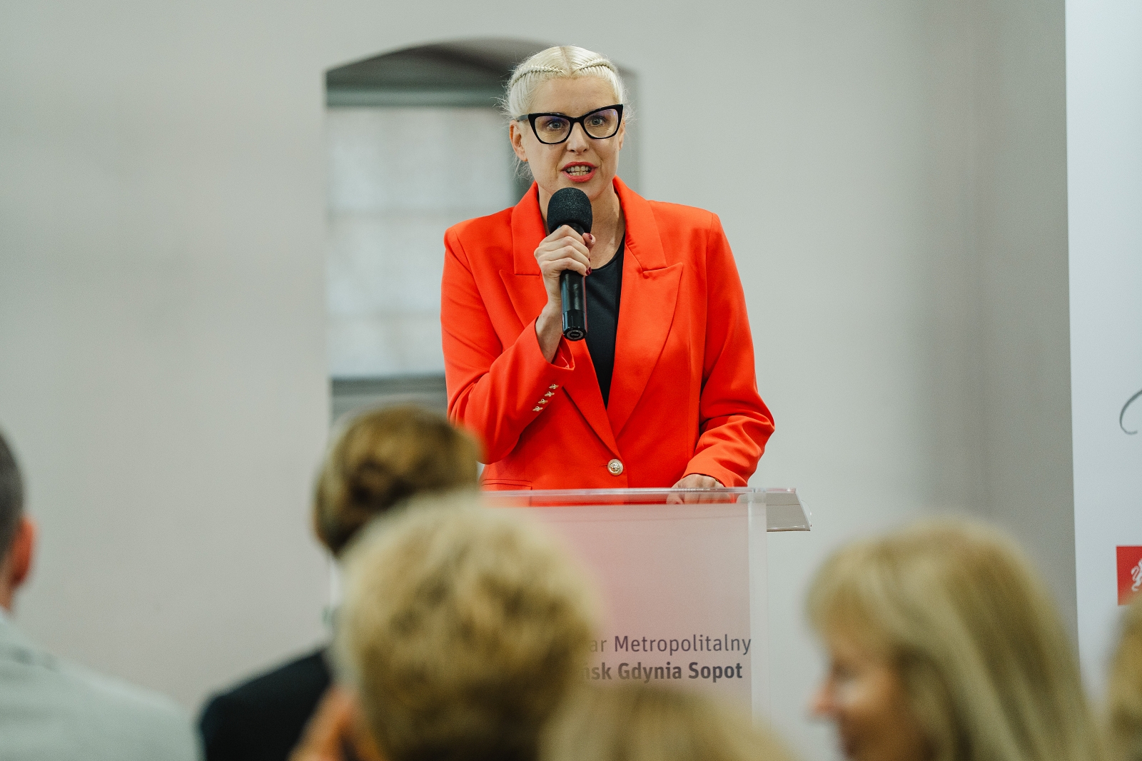Na zdjęciu wiceprezydentka Tczewa